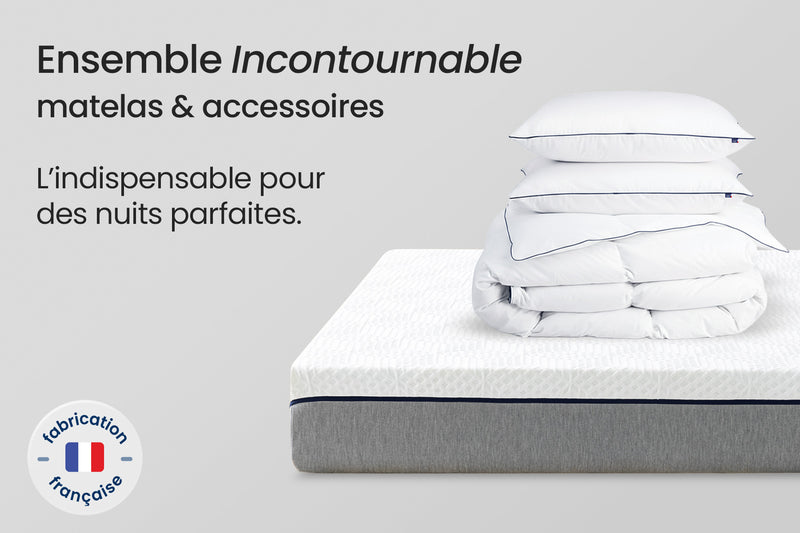 Ensemble Incontournable : matelas & accessoires